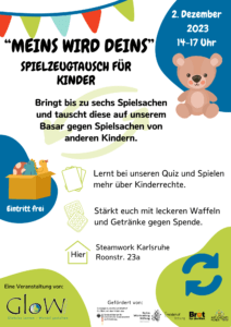 „Meins wird deins“ – Karlsruher Spielzeugtausch für Kinder